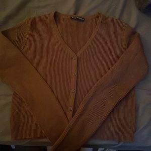 BRANDY MELVILLE brown cardigan NEVER WORN BRAND NEW